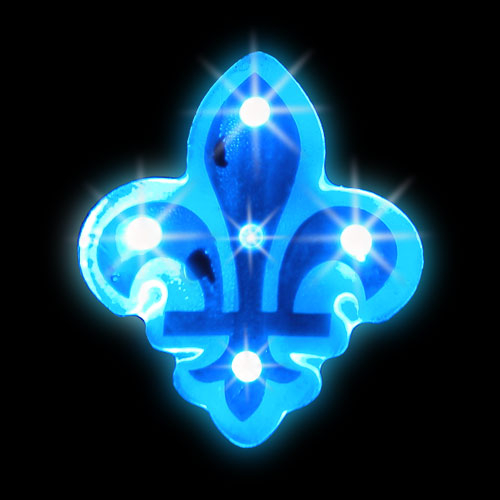 FLEUR-DE-LYS LUMINEUX - PAQUET DE 12