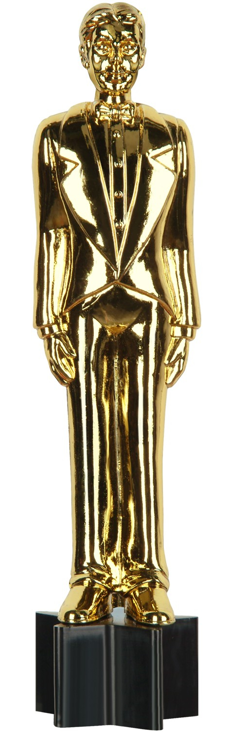 APPLIQUE STATUT HOMME SOIREE DES OSCARS 5.5'