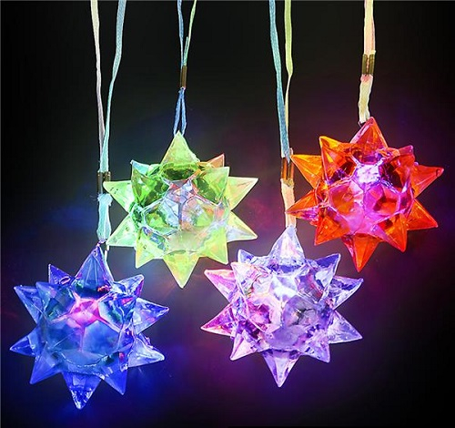 COLLIER LUMINEUX - KRYPTONITE 2.5" - PAQUET DE 12