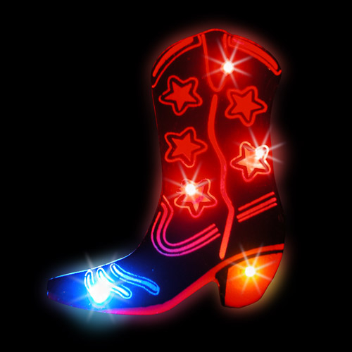 BOTTE DE COWBOY LUMINEUSE - PAQUET DE 12