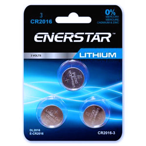 PILE CR2016 - PAQUET DE 3