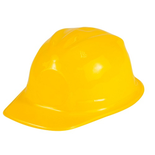CHAPEAU DE CONSTRUCTION POUR ENFANTS - PAQUET DE 12