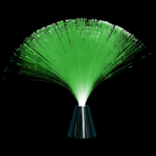 LAMPE A FIBRE OPTIQUE - VERT