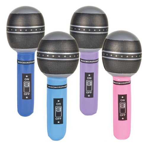 MICROPHONE GONFLABLE 10"(M)