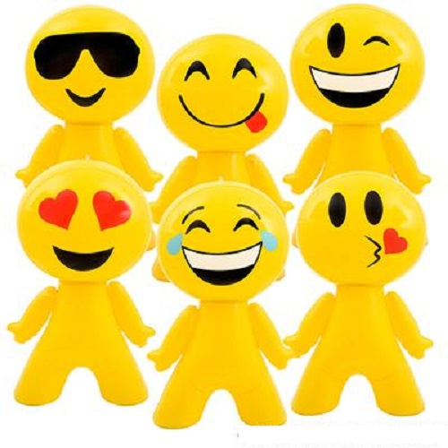 GONFLABLE EMOJI 27" - PAQUET DE 12