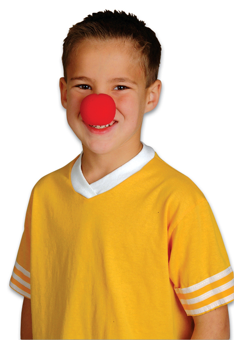 NEZ ROUGE EN MOUSSE - PAQUET DE 12