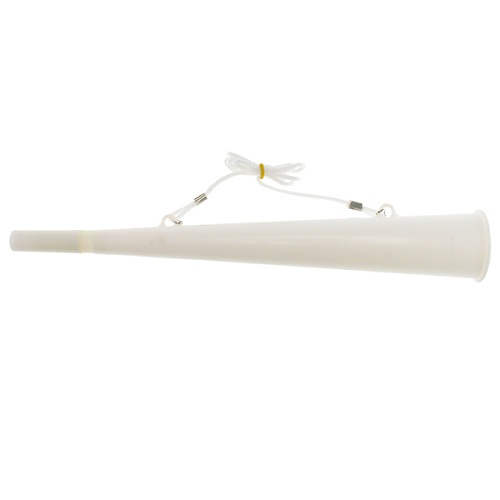 15'' CHEER HORNS - WHITE