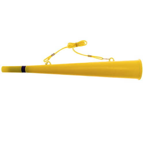 15'' CHEER HORNS - YELLOW